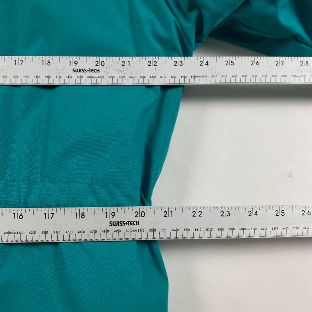NWT 80s Vintage Rice Sportswear Action II Ski Jacket Mens 38 Color Block Green - Picture 11 of 16